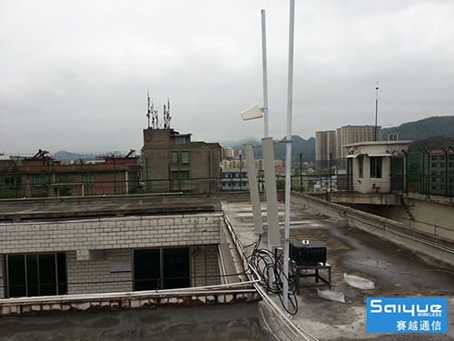  尖山某看守所大功率手机信号屏蔽器（白噪声）案例