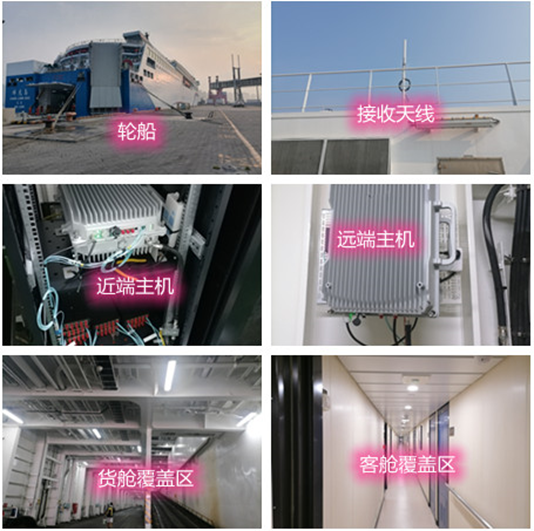  尖山海上游轮轮船渔船覆盖案例